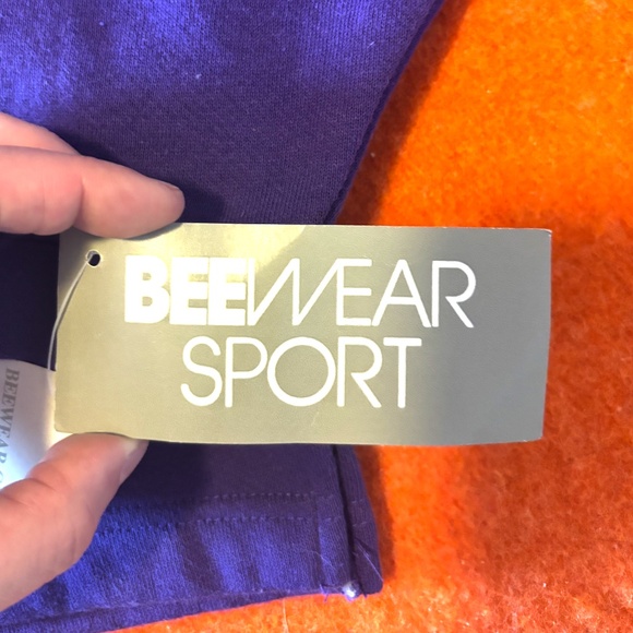 Vintage Beewear Sport neon colours anorak sweatshirt NWT - Picture 7 of 16